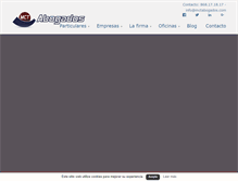 Tablet Screenshot of mctabogados.com